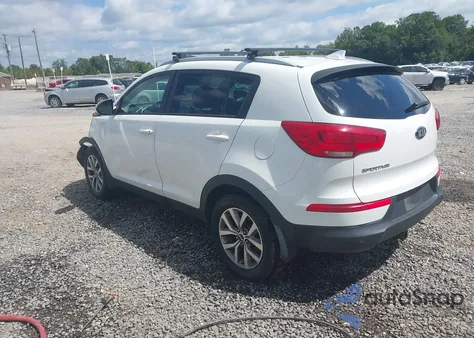 2014 Kia Sportage Lx z USA, uszkodzony, nr VIN KNDPBCAC4E7548665